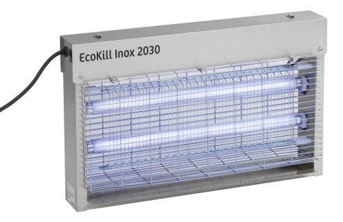 EcoKill Inox 2030 capcană electrică pentru muște 2x15W